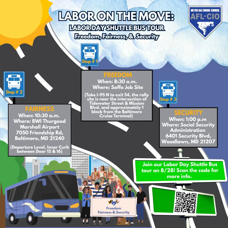 Labor Day Shuttle Tour Flyer
