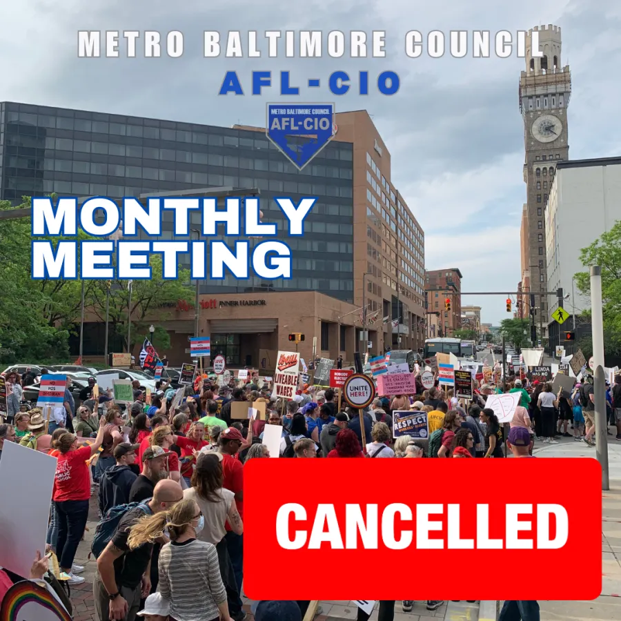 December 2025 Delegate Meeting Cancelled